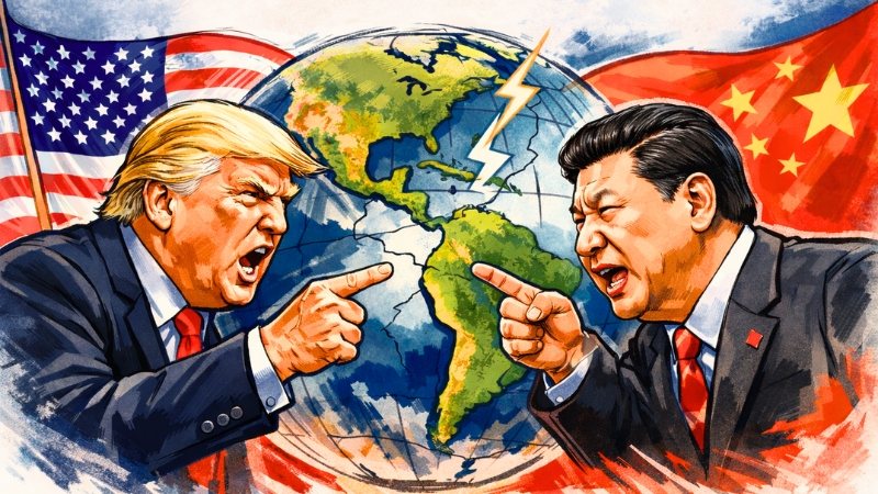 अमेरिका–चीन टकरावः शक्ति संघर्षको नयाँ आयाम