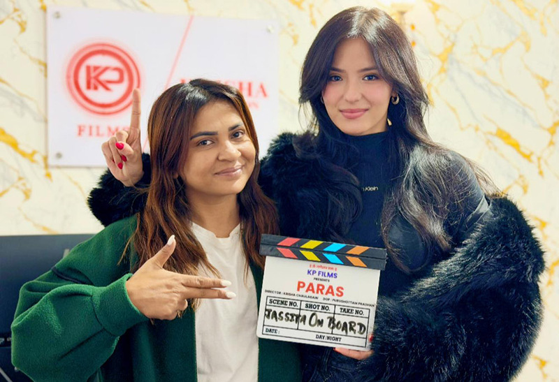 कृषाको नयाँ फिल्म 'पारस' मा अभिनेत्री जसिता अनुबन्ध