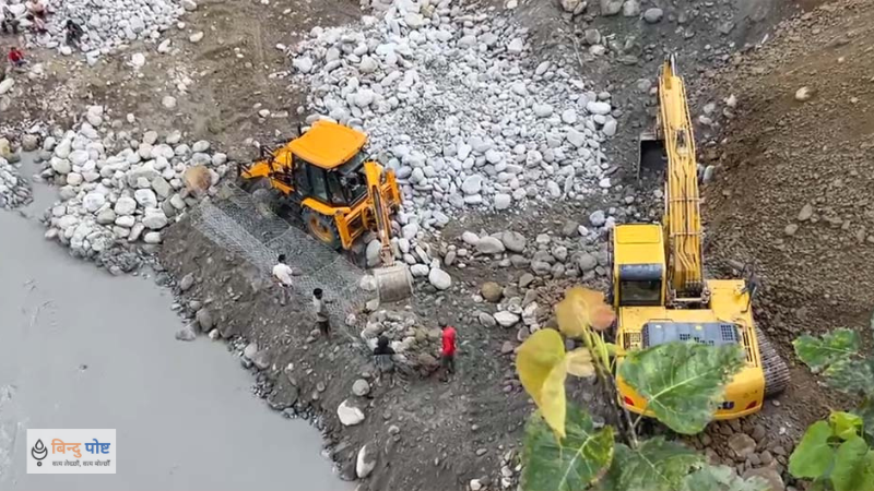 मालढुंगाको कालीगण्डकी पुल सात दिनभित्र सञ्चालनमा ल्याउने गरि काम जारी