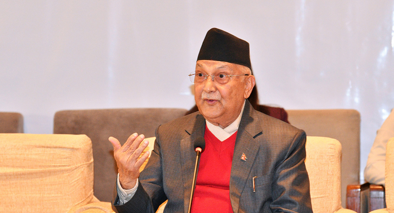 राष्ट्रिय हितका पक्षमा एकजुट हुन ओलीको आह्वान