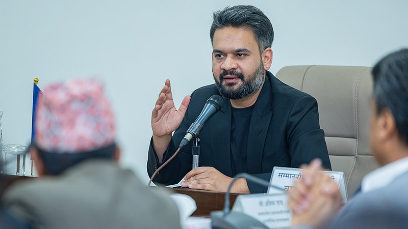 प्रधानमन्त्री शाहले आज युरोपेली देशका राजदूत तथा मिसन प्रमुखसँग छलफल गर्दै