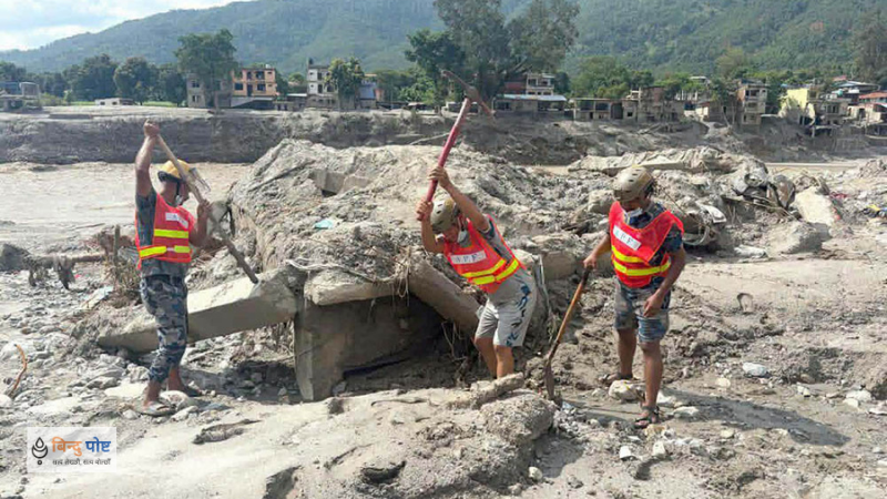 भोटेकोशी बाढी: ७५२ जनाको शव फेला, २५०२ सम्पर्कविहिन