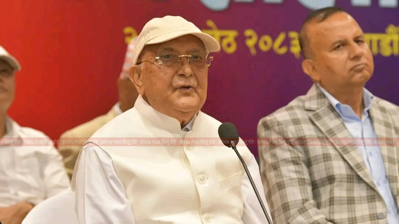भदौं २३–२४ गतेको घटना प्रायोजित थियो- ओली