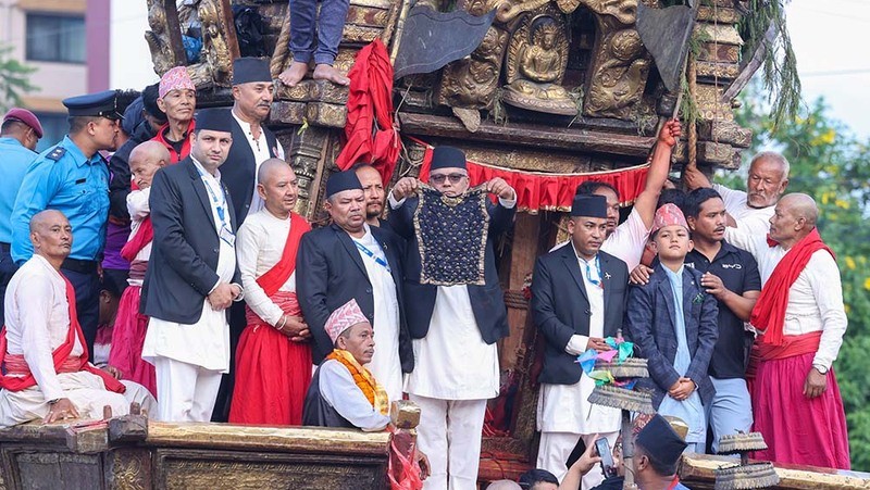 मच्छिन्द्रनाथको भोटो आज देखाइँदै