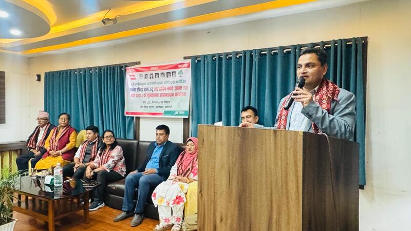 सुकुम्बासी बस्तीलाई पर्याप्त सूचना र समय दिनु पर्थ्यो : महामन्त्री पौडेल