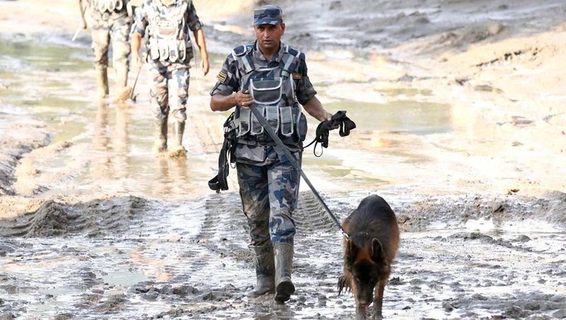 भोटेकोशी बाढीपीडित सुरक्षाकर्मीका परिवारलाई राहत, शिक्षा र रोजगारीको व्यवस्था