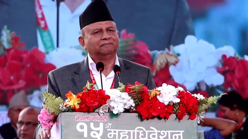 गगन थापा नै सर्वसम्मत सभापति बन्ने एमाले महासचिव पोखरेलको विश्वास