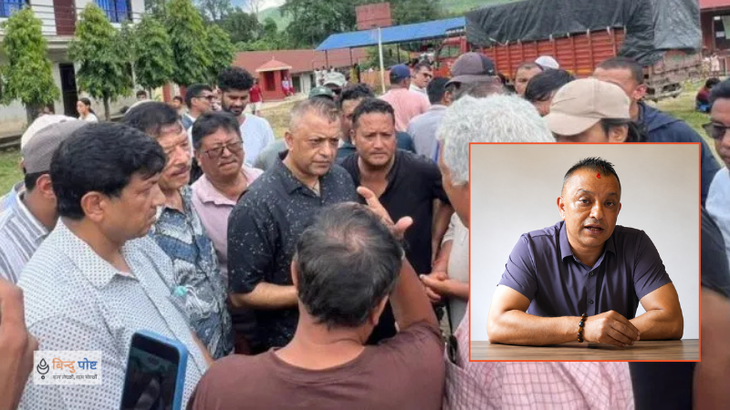 बाढी प्रभावित क्षेत्रको अनुगमनपछि गगन थापाको भावुक सन्देश: 'राज्य मात्र होइन, समाज नै अभिभावक बन्नुपर्छ'