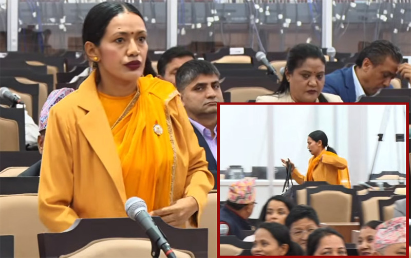 आशिका तामाङले संसदको बैठक छोडेर हिडेपछि...