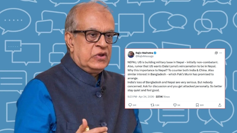 नेपालमा अमेरिकी सैन्य अखडा र दलाई लामाको पुनर्जन्मको खेल: भारतीय विद्वान राजिव मल्होत्राको सनसनीपूर्ण दाबी
