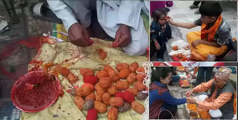 आज जनै पूर्णिमा: रक्षाबन्धन धारण गरेर मनाइँदै