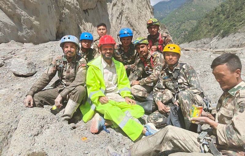 चिलिमे हाइड्रोको सुरुङमा जारी उद्धार बारे सांसद सागर ढकालले के भने ?