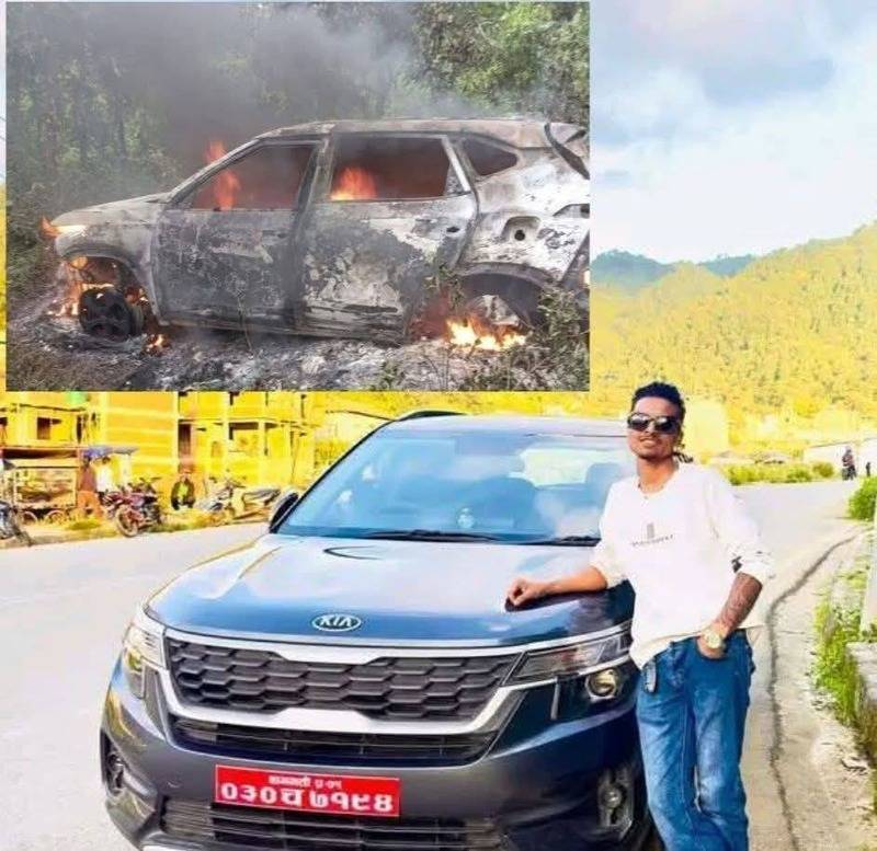 सुन कारोबारको बहानामा हत्या : शव पुलमुनी गाडियो, गाडी जलाइयो