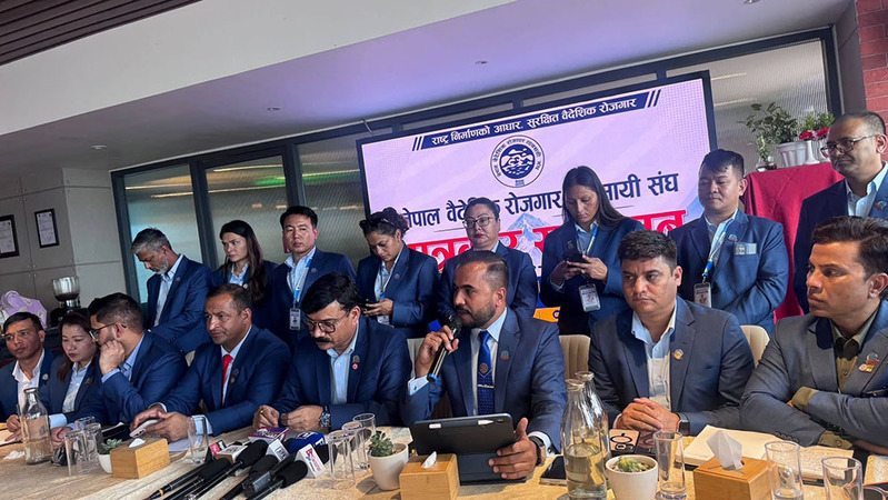 वैदेशिक रोजगार व्यवसायी आन्दोलित, श्रमिक पठाउन बन्द गर्ने घोषणा