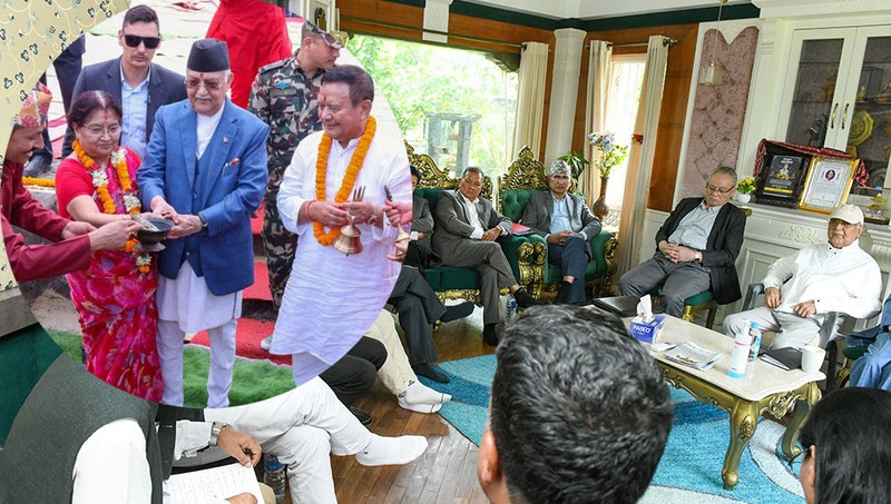 पार्टी कार्यालय बनाउन मीनबहादुर गुरूङले दिएको जग्गा फिर्ता गर्ने एमालेको निर्णय