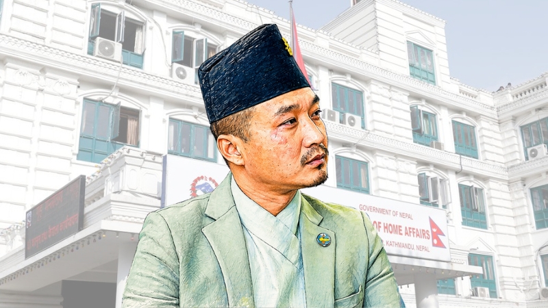 गृहमन्त्री गुरुङले दिए राजीनामा